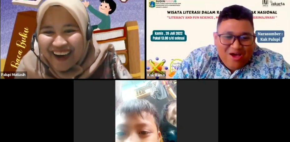 Wisata Literasi Virtual "Literacy And Fun Science"